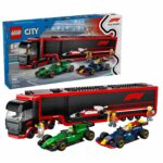 LEGO City 60445 F1® Truck with RB20 & AMR24 F1® Cars