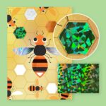Tiger Tribe Foil Art Bugs World