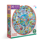 EeBoo Round Puzzle Good Deeds 36pc
