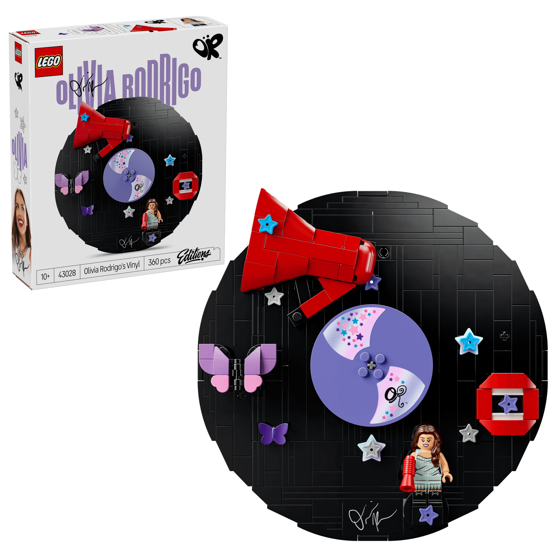 LEGO Editions 43028 Olivia Rodrigos Vinyl LEGO Editions 43028 Olivia Rodrigos Vinyl