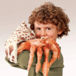 Folkmanis Sea Hermit Crab Puppet