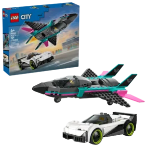 Lego City 60489 Jet vs. Car