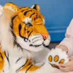 M&D Large Plush Brown Tiger