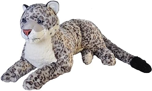 Wild Republic Jumbo Snow Leopard Wild Republic Jumbo Snow Leopard