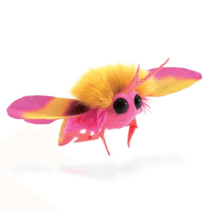 Folkmanis Rosy Maple Moth Finger Puppet