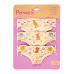 Djeco Pomea Baby 3 nappies for dolls