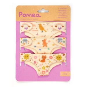 Djeco Pomea Baby 3 nappies for dolls