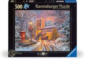 Ravensburger Magical Christmas Glow in the Dark Puzzle 500pc