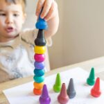 Tiger Tribe Stackable Crayons Retro Rainbow