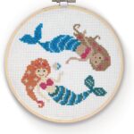 Mermaids Cross Stitch Crafty Kit