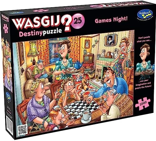 Wasgij? Destiny 25 Games Night! Puzzle 1000pc Wasgij? Destiny 25 Games Night! Puzzle 1000pc