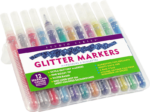 Studio Series Glitter Markers 12pk