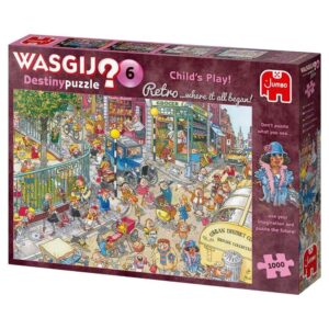 Wasgij? Retro Destiny 6 Child's Play! 1000pc Puzzle