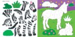 My First Color By Sticker Wild Animals