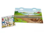 M&D Vehicles Reusable Puffy Stickers 32pc
