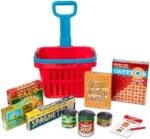 M&D Fill and Roll Grocery Basket Play Set