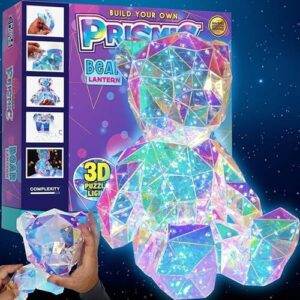 Prismic Bear 3D Puzzle Lantern