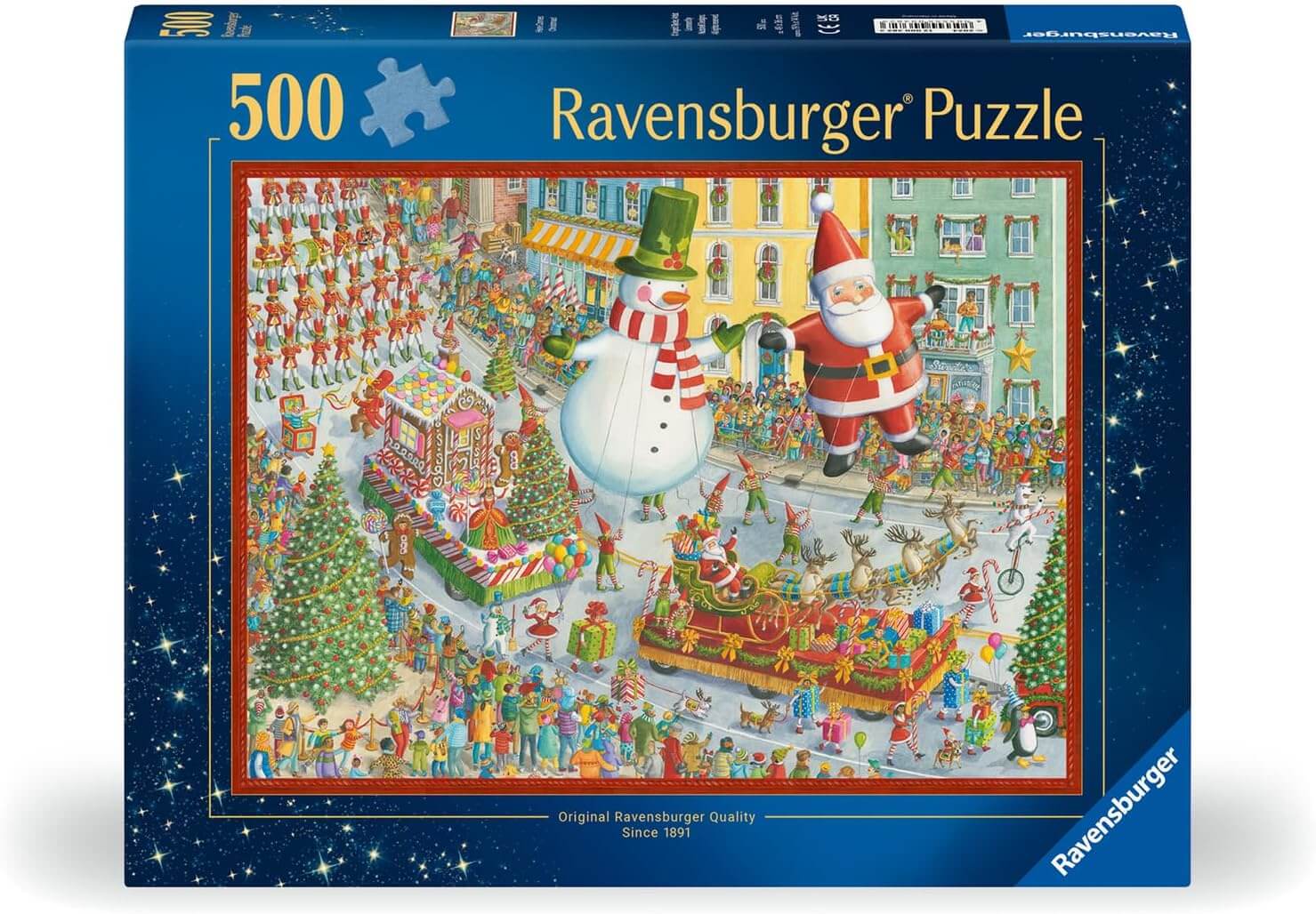 Ravensburger Here Comes Christmas Puzzle 500pc