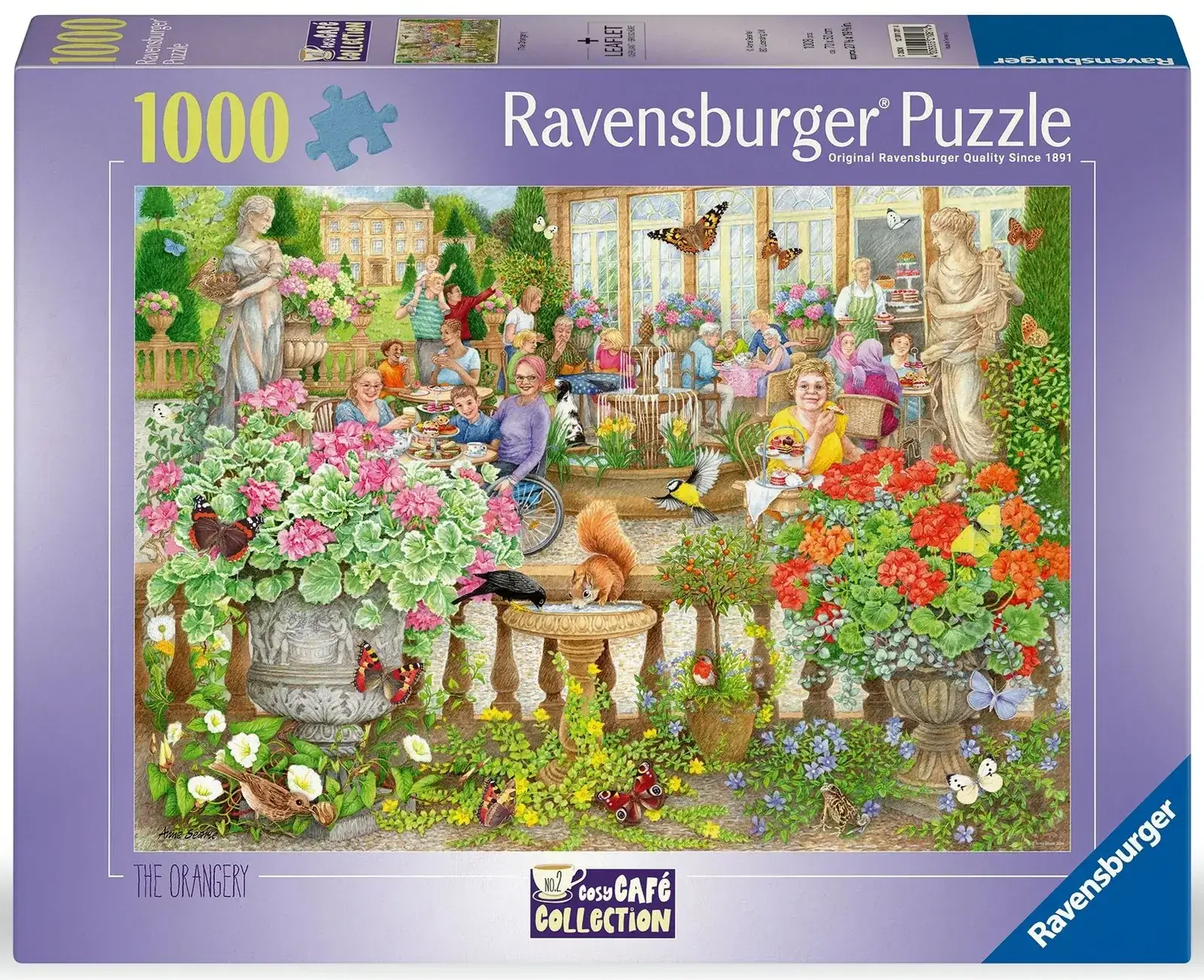 Ravensburger Cosy Cafe No 2: The Orangery Puzzle 1000pc