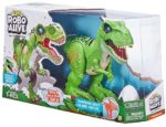 Robo Alive T-Rex Attacking Dinosaur with Slime