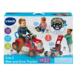 VTech 3-in-1 Mow and Grow Tractor Red