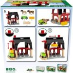BRIO 36012 Animal Barn 6 Pieces