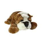 Boston Bulldog Lying 35cm Bocchetta Plush