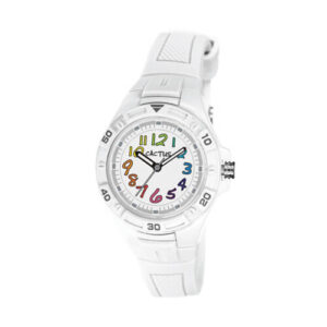Cactus Lilac White/Rainbow Face Watch 100m Water Resistant