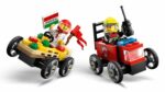 LEGO City 60458 Pizza vs. Fire Truck Race Car Pack