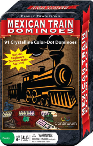 Family Traditions Mexican Train Dominoes