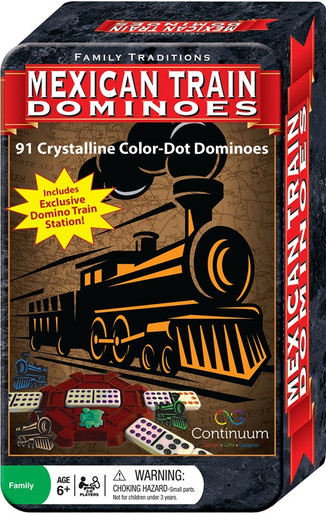 Family Traditions Mexican Train Dominoes