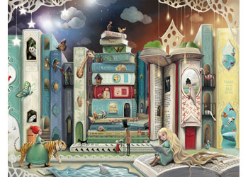 Ravensburger Novel Avenue Puzzle 2000pc