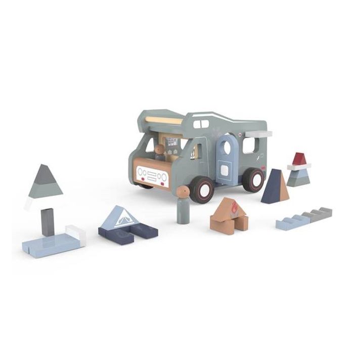 EverEarth Camping Van with Blocks