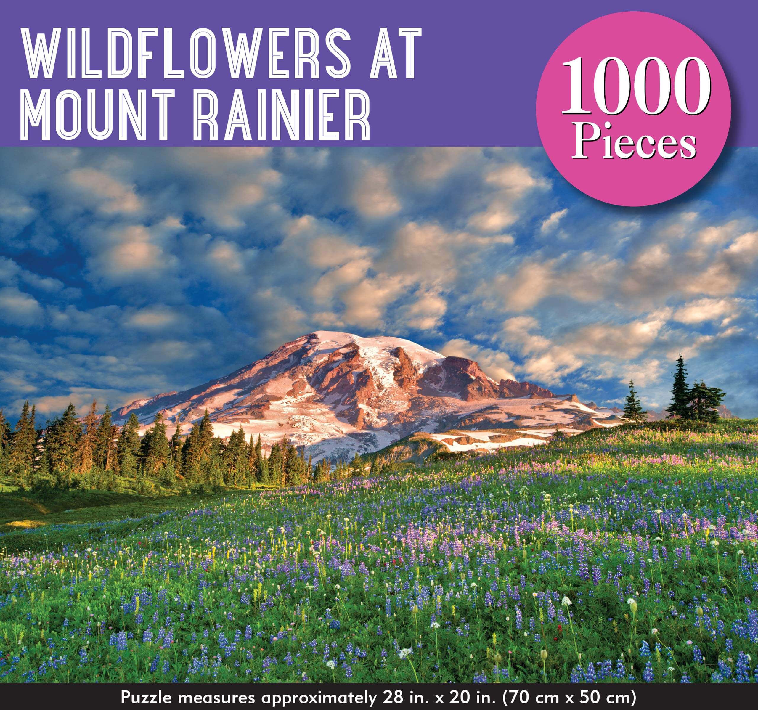 Wildflowers at Mount Rainier Puzzle 1000pcs