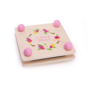 Wooden Flower Press Garden Friends
