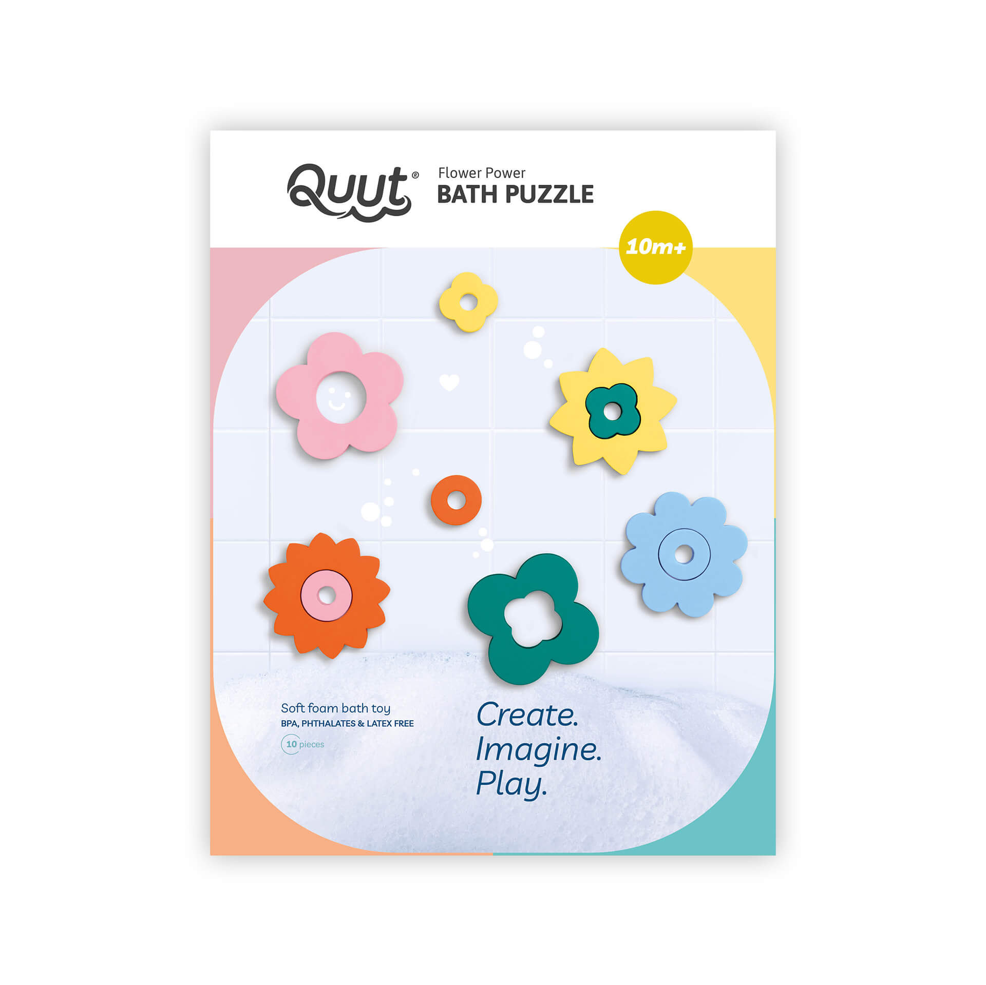 Quut Bath Puzzle - Flower Power