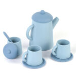 Silicone Tea Set Blue