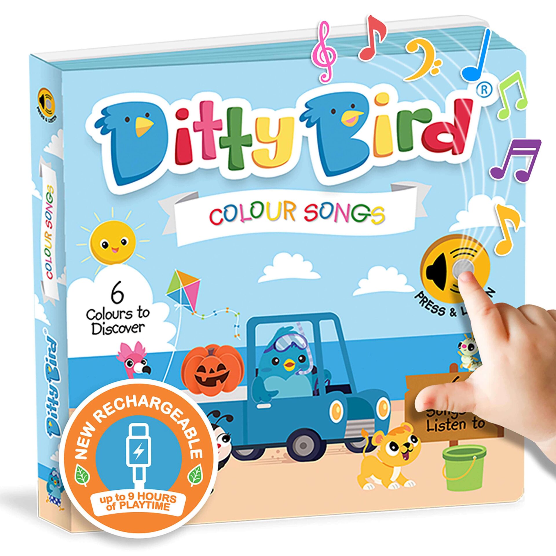 Ditty Bird Colour Songs Book (USB-C) Ditty Bird Colour Songs Book (USB-C)