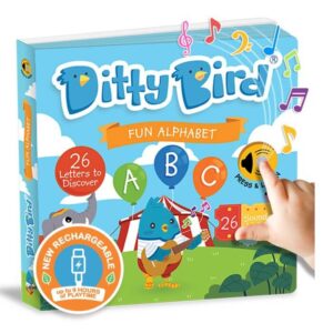 Ditty Bird Fun Alphabet Sound Book (USB-C)