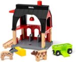 BRIO 36012 Animal Barn 6 Pieces