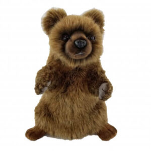Hansa Brown Bear Puppet 33cm