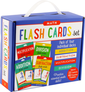 Maths Flash cards set of 4