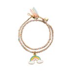 Djeco You & Me Rainbow Kumihimo Bead Set