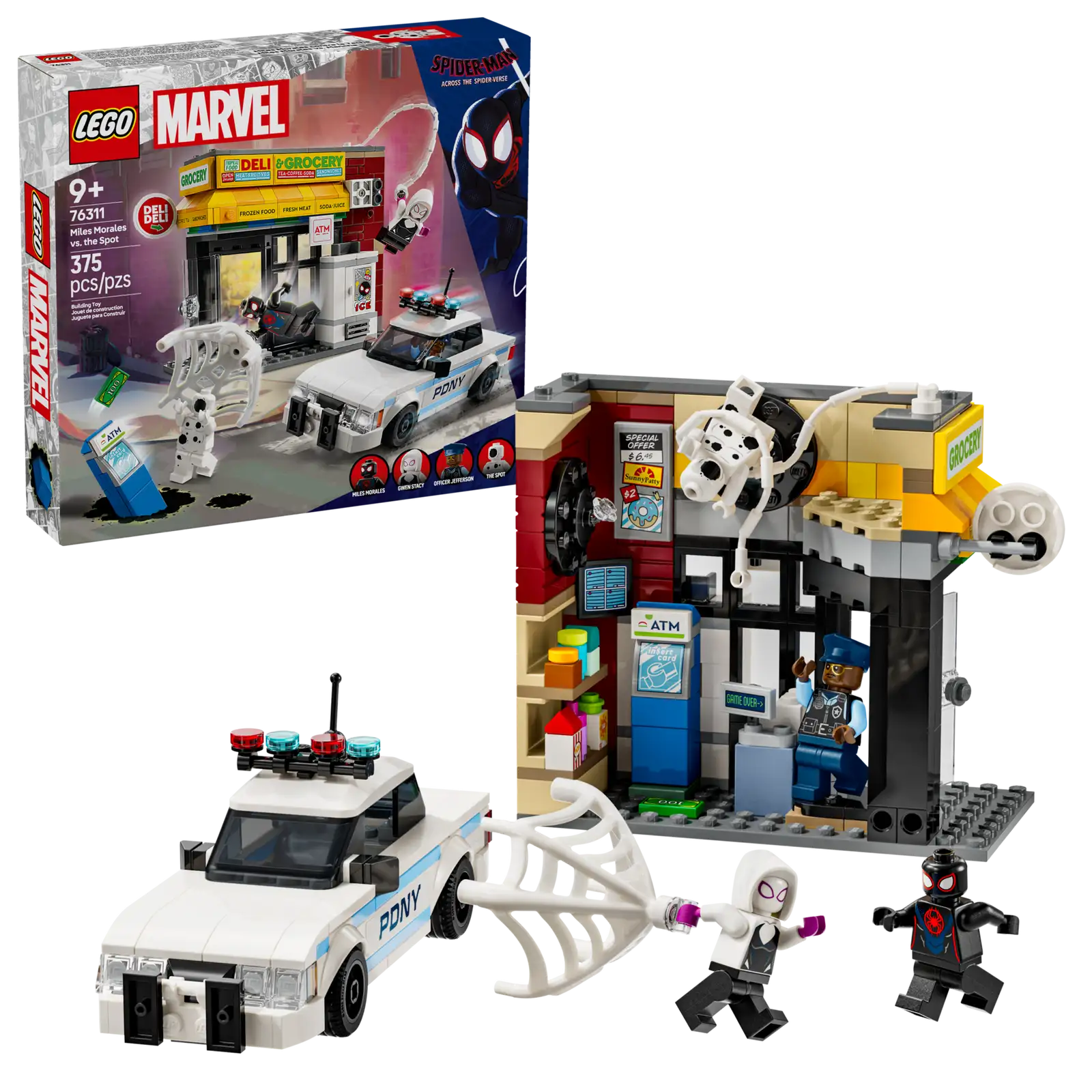 LEGO Marvel 76311 Spider-Verse: Miles Morales vs. The Spot