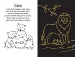 Scratch & Sketch At The Zoo Book Trace-Along