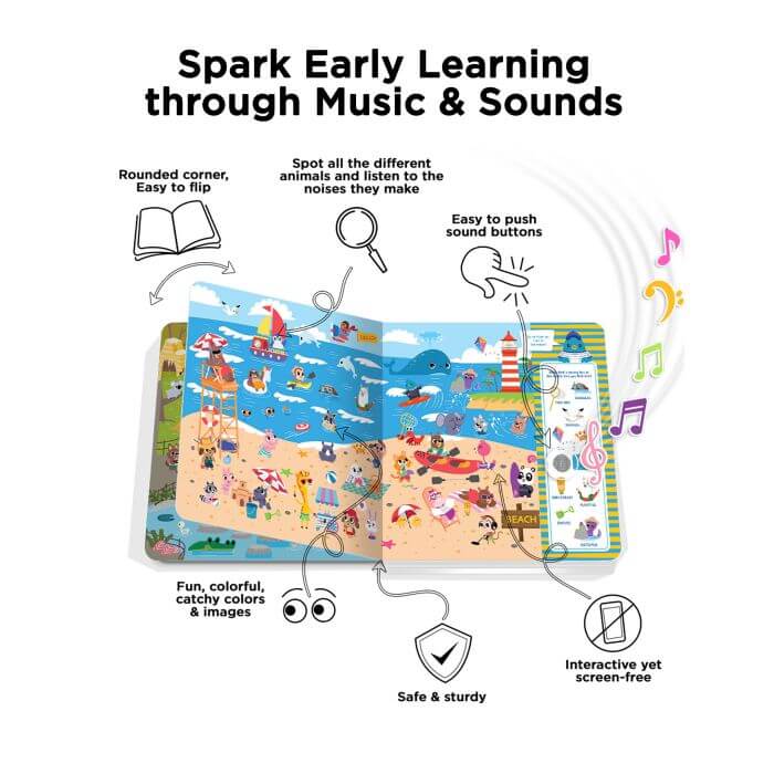 Ditty Bird Where's Ditty Bird? Sound Book (USB-C)