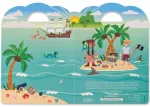 M&D Pirate Reusable Puffy Sticker