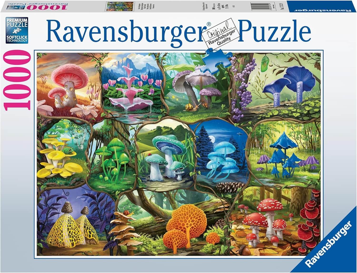 Ravensburger Beautiful Mushrooms Puzzle 1000pc