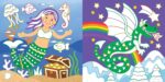 Color-By-Foil Sticker Book - Sparkle and Shine
