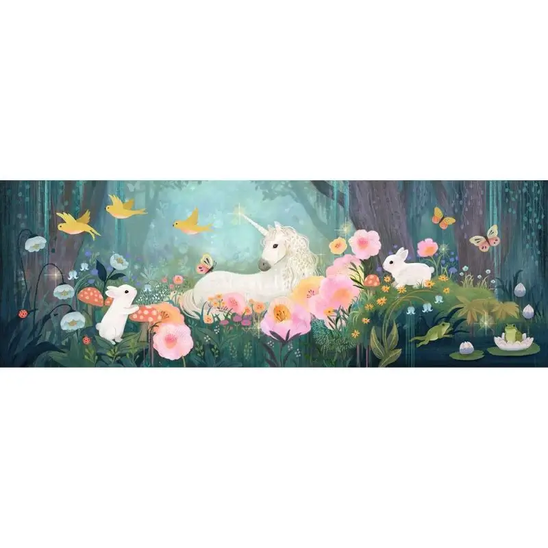 Djeco DJ7684 The Edge of the Woods Gallery Puzzle with Poster 200pc